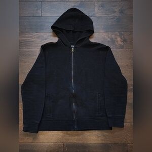 Express Men's Black Zip-Up Sweater